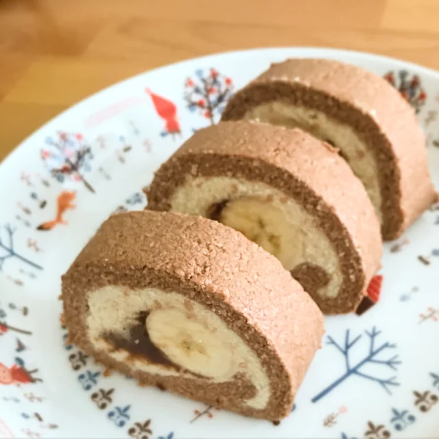 ロールケーキのロースイーツ
